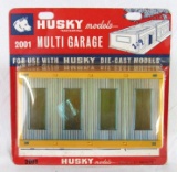 Vintage 1960's Husky 4-Car Multi Garage Sealed MOC for Diecast