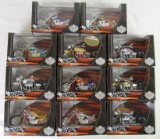 Lot (11) Hot Wheels 1:18 Scale Thunder Rides Diecast Motorcycles
