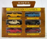 Vintage Early 1980's Ertl American Classics Diecast 6-Pack (Cars of the World)