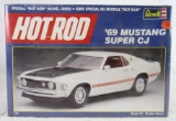 Revell 1:25 Scale Model Kit- Hot Rod Magazine 69 Mustang Super CJ Sealed