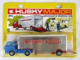 Vintage 1960's Husky Major #2004 Diecast Articulated Removal Truck