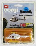 Vintage 1979 Corgi 1:64 James Bond 007 Drax Jet Ranger Helicopter Sealed MOC