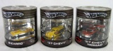 Lot (3) Hot Wheels Oil Can Series w/ Real Riders MIP