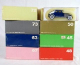 Lot (7) Vintage RIO 1/43 Diecast Cars- Made in Italy MIB