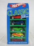 Vintage 1985 Hot Wheels Classic 5-Car Gift Pack