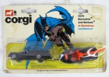 Vintage 1979 Corgi #2519 Batman Batmobile & Bat-Boat Set Sealed
