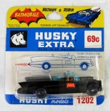 Rare Vintage 1966 Husky Diecast 1:64 Batmobile Sealed Batman!