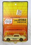Vintage 1983 Matchbox Pontiac Firebird- ERROR - Mounted on Card Upside Down!