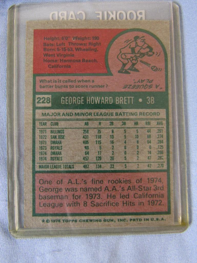 Lot (15) 1975 Topps Baseball Cards w/ Stars