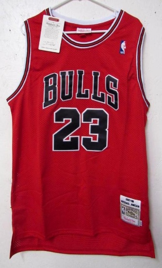 New w/ Tags Mitchell & Ness #23 Michael Jordan Bulls Jersey (XL) Fully Stitched
