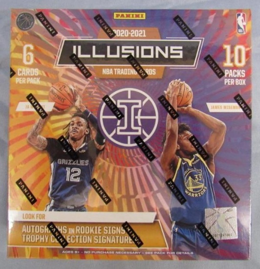 2020-21 Panini Illusions Basketball Sealed Mega Box