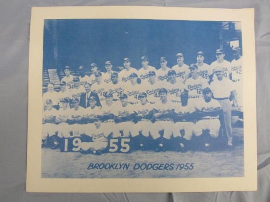 1955 Brooklyn Dodgers Print