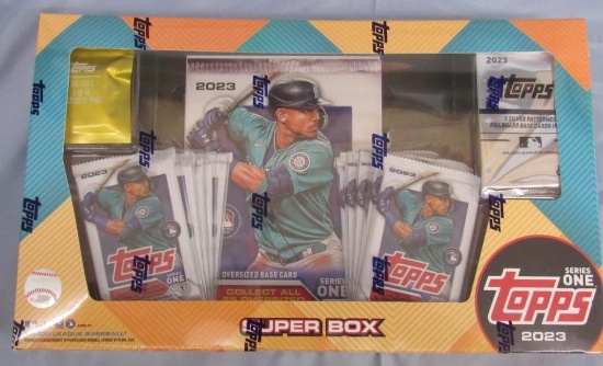 2023 Topps Baseball Series 1 Sealed Super Box
