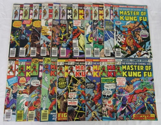 Master of Kung-Fu Bronze Age Lot (20) #34-58