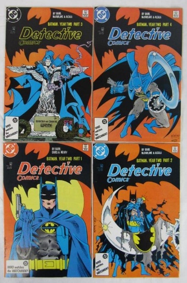 Detective Comics #575, 576, 577, 578 "Year Two" Full Run - Todd McFarlane