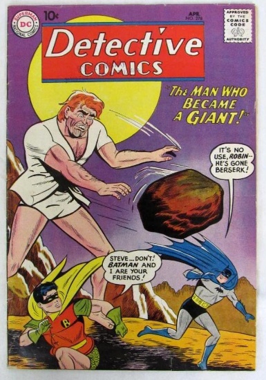 Detective Comics #278 (1960) Early Silver Age Batman & Robin