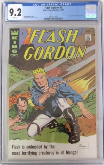 Flash Gordon #5 (1967) Silver Age King Feat. Beauty! CGC 9.2