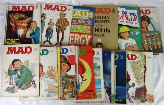Mad Magazine Lot (29) 1966-1974