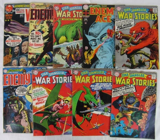 Star Spangled War Stories Silver Age Lot (10) DC Comics