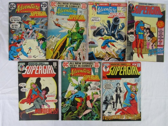 Adventure Comics #401, 405, 407, 420, 421, 422, 423 Early Bronze Age Supergirl