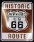 Authentic Historic New Mexico Route 66 Highway Road Sign