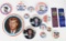 John & Robert Kennedy Group of (15) Vintage Political Pinback Buttons