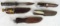 Grouping of Antique Fixed Blade Knives as Shown