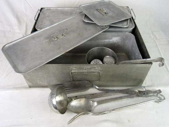 1944 WWII Field Kitchen/Maker Marked