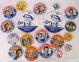 Ronald Reagan Large Group of (20) Political Pinback Buttons