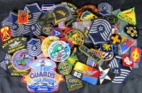 Huge Lot of Assorted Vintage US Military Sewn Patches