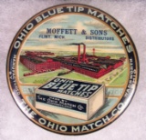 Antique Ohio Blue Tip Matches 3.5