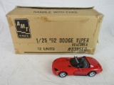 Case (12) NOS AMT Ertl 1992 Dodge Viper Pace Car Dealer Promo Cars