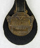 Rare 1925 REO Motors / YMCA Lansing, MI Watch Fob