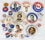 Richard Nixon Group of (29) Vintage Political PinBack Buttons