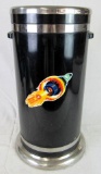 Vintage 1960's-70's Lawson Floor Model Ashtray w/ AC Fire Rings Decal