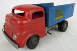 Vintage 1950's Structo Toys Wind-Up Dump Truck 12