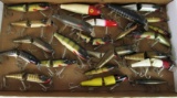 Outstanding Lot of All Antique Creek Chub CCBCo Wood Fishing Lures