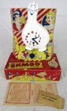 Antique Original Shmoo (Lil Abner) Lux Al Capp Clock in Original Display Box