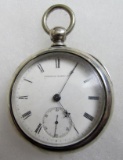 Antique Waltham Model 1857 15J 18s Key Wind Pocket Watch