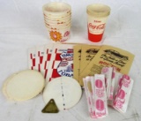 Grouping Antique/Vintage Paper Advertising Items- Tobacco, Dairy, Coca Cola
