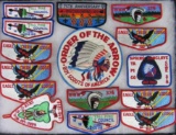 Grouping of Vintage Boy Scouts BSA Patches. Mostly Order of Arrow