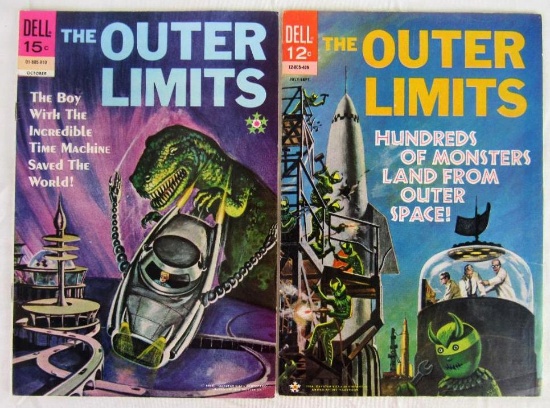 Outer Limits/Dell Comics Group of (2) Silver Age File Copies