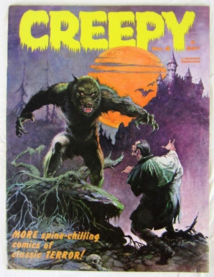 Creepy #4 (1965) Warren Silver Age Horror Frazetta Cover