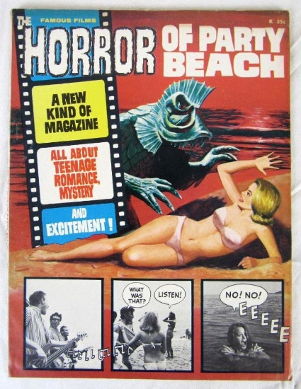Famous Films Horror of Beach Party #1 (1964) Warren Silver Age