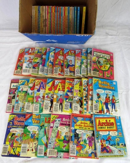 Huge Lot (50+) Vintage Archie Related Digest Size Issues (Betty Veronica Jughead)