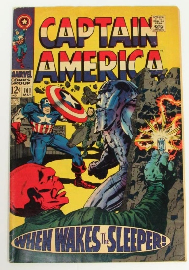Captain America #101 (1968) Silver Age Red Skull