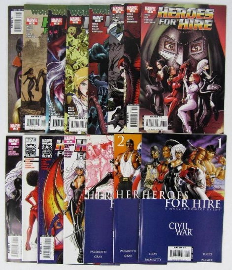 Heroes For Hire 1-15 (2006) Marvel Comics run