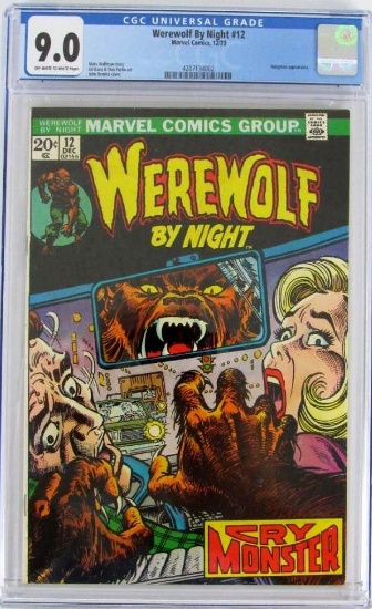 Werewolf by Night #12 (1973) Bronze Age Classic Romita Cover CGC 9.0