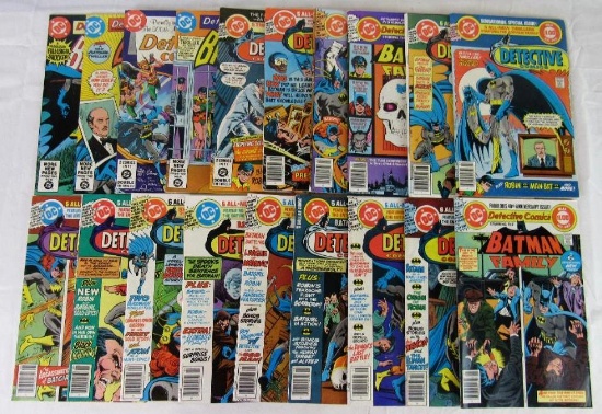 Detective Comics Bronze Age Lot (19 Diff) #483-503 Batman!