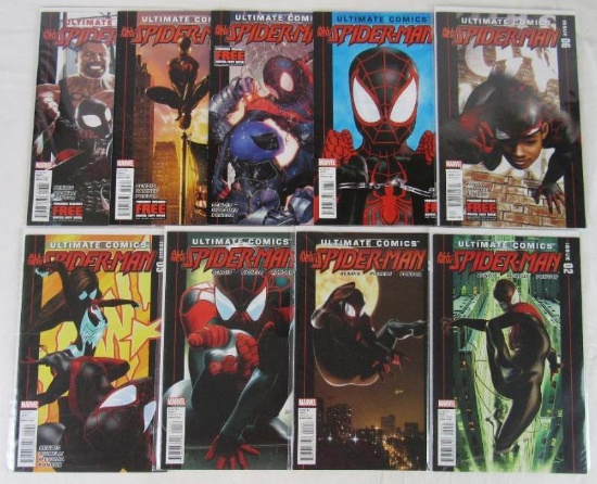 Ultimate Spider-Man (2011) #2, 3, 4, 5, 6, 7, 8, 11, 12 Early Miles Morales Lot